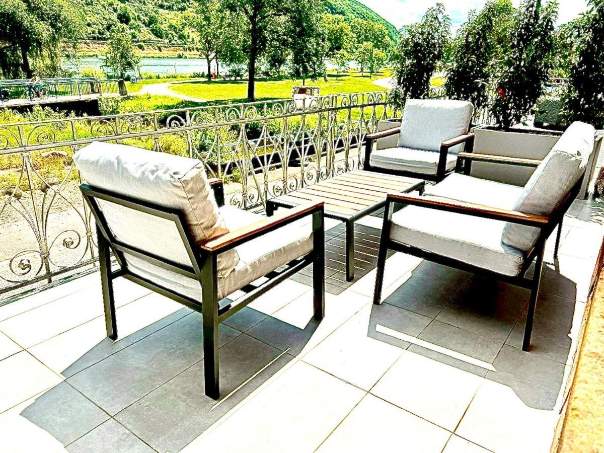 Direct Moselle View 200M² 4 Sz 10Pers Terrace Apartment Санкт Алдегунд Екстериор снимка