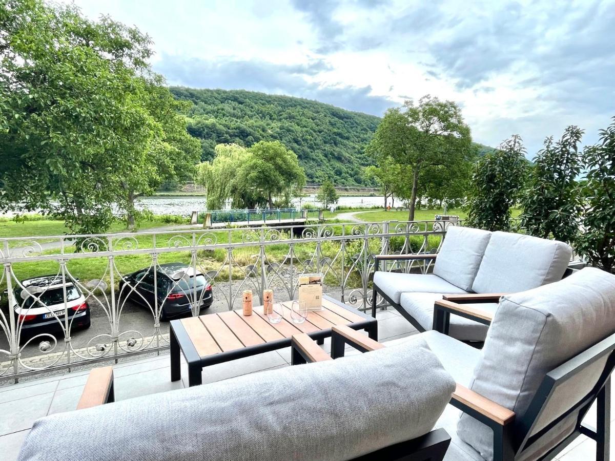 Direct Moselle View 200M² 4 Sz 10Pers Terrace Apartment Санкт Алдегунд Екстериор снимка